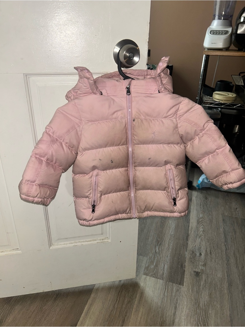 Polo by Ralph Lauren Pink Puffer Jacket - Kids